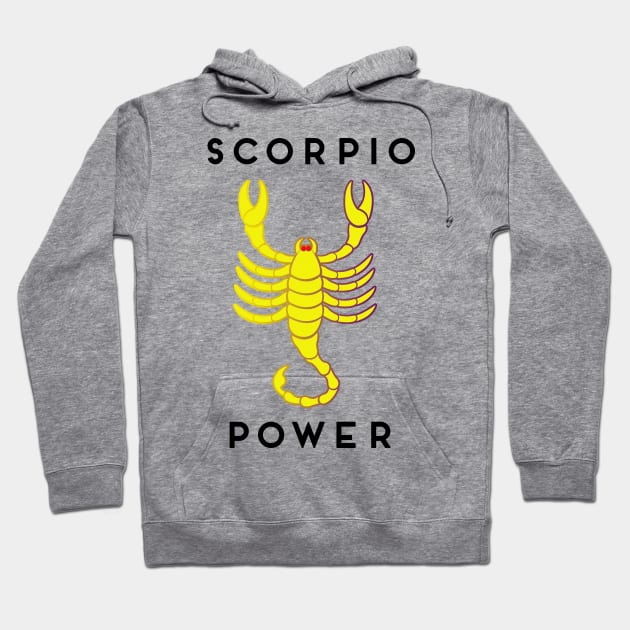Scorpio Power Hoodie by DesigningJudy